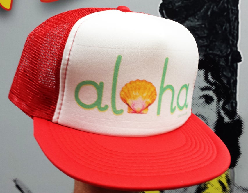 idēl Aloha Sunrise hat - Red