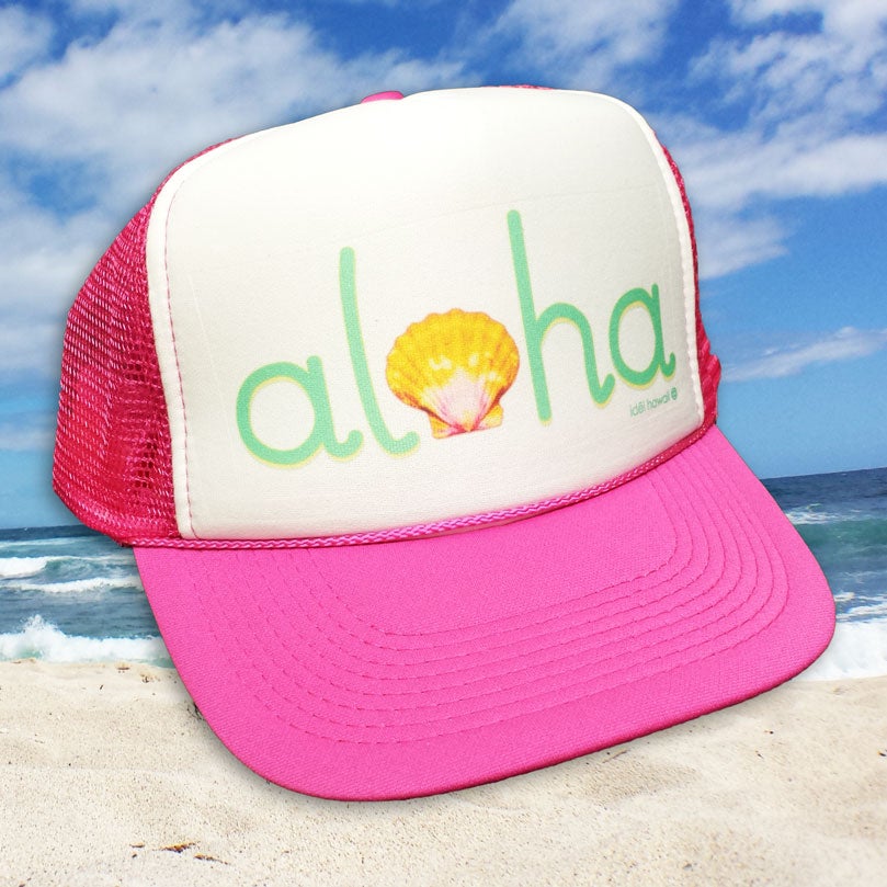 idēl Aloha Sunrise Shell hat
