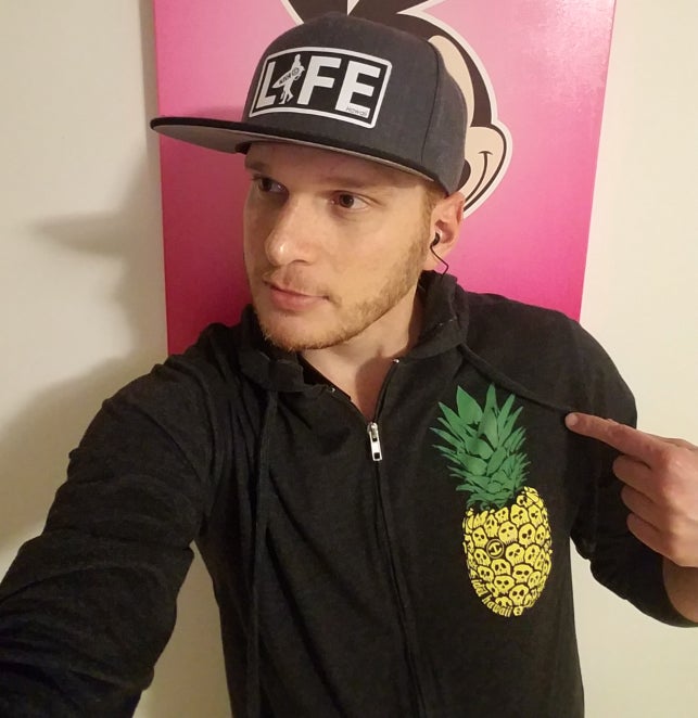 IDĒL Pineapple Skull Hoodie